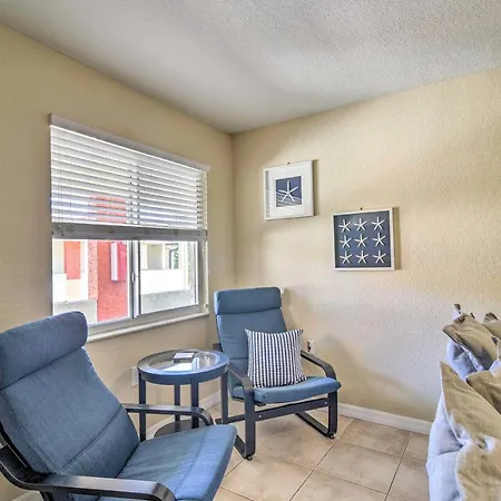 Sunny Indian Rocks Beach Condo Steps To Gulf!